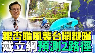 11月颱銀杏路徑最新預測 戴立綱曝對台影響看1關鍵 @ChinaTimes