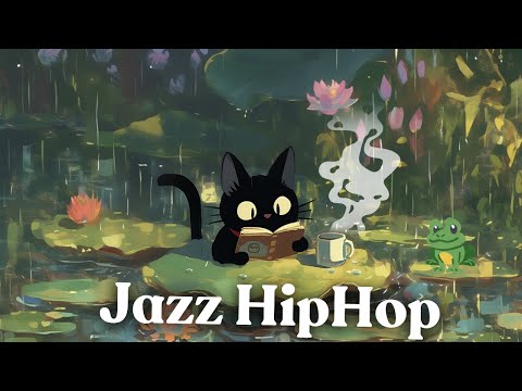 Lo-fi Rain ☂️ Jazz HipHop "i run on coffee and dreams"