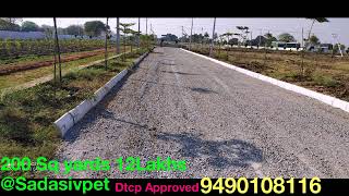 Sadasivpet Open Plots For Sale 200 Sq yards 12Lakhs