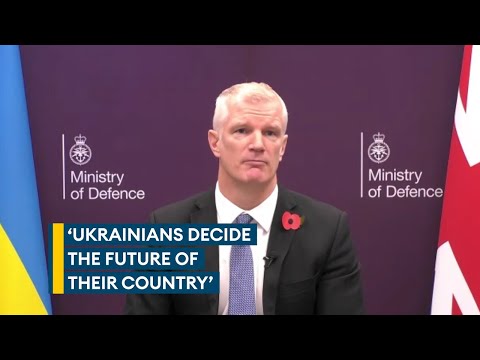 Minister says Ukraine will decide its future, not the Trump administration