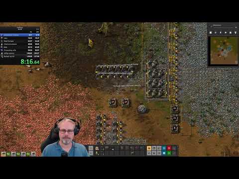 Factorio Any% Speedrun Former WR 1:27:28