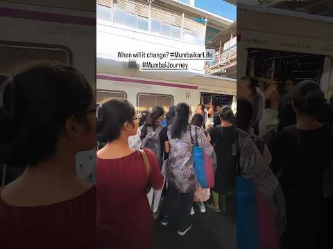 7 Years Later: Malad to Vashi to Maharashtra board- Navigating Mumbai's Rush Hour Trains Again! 🚉