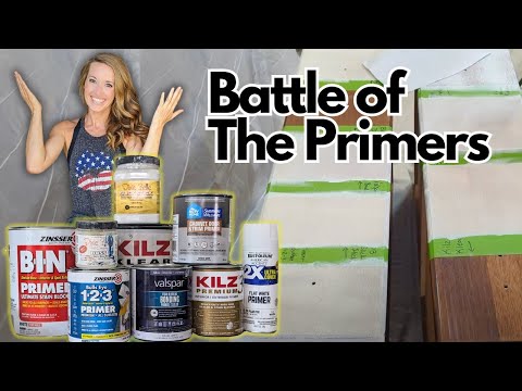 Battle of the Primers | Testing 9 Primers So YOU Can Avoid Bleed Through On Your Painted Furniture!