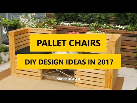 50+ Creative Pallet Chairs DIY Design Ideas in 2017