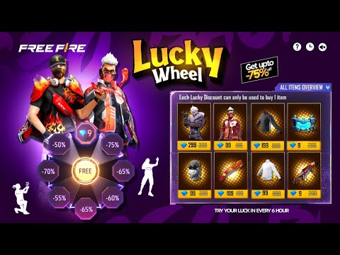 Lucky Wheel Discount Event Confirm date💥 | Poker Mp40 Return Bangladesh server | Free Fire New Event