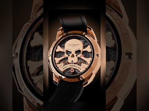 Jacob & Co. Double Tourbillions Skulls & Bones !! #jacobandco #skull #bones