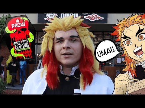 Rengoku hosts the SPICY CHIP CHALLENGE || PART 1