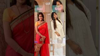 Reel 🆚 Real life style ❤️❤️❤️Simar in sasural Simar ka #viralvideo #dipikakakar#shorts#indiatvshow