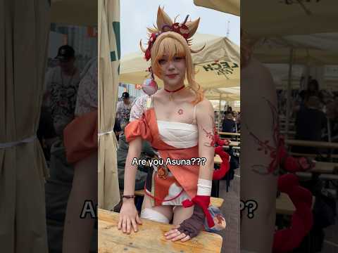 When they guess your cosplay wrong 😭😭😭 #animeconvention #anime #cosplay