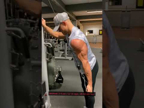 Cable Pushdown Triceps