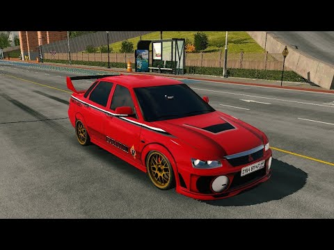 Car Parking Multiplayer: i create a Mitsubishi lancer evo v in car parking. what do you think ?