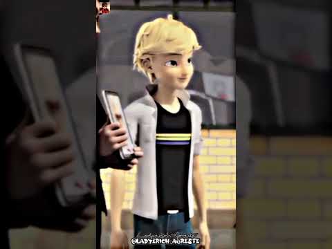 Adrien wink at Marinette - Miraculous Ladybug #miraculous #Shorts #shorts #fyp #adrienette