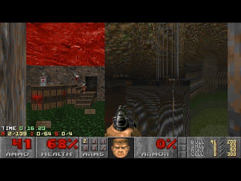 Final Doom: The Plutonia Experiment - Map 22 (Impossible Mission) UV-Speed in 0:23.20