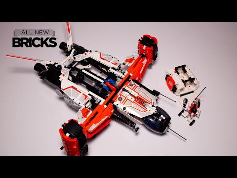 Lego Technic 42181 VTOL Heavy Cargo Spaceship LT81 Speed Build