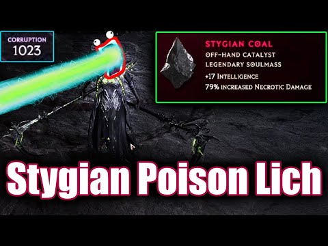 Stygian Dot Lich: it's ok - Last Epoch 1.1 #lastepoch #lich