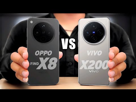 Oppo Find X8 Vs Vivo X200 || Full Comparison ✨