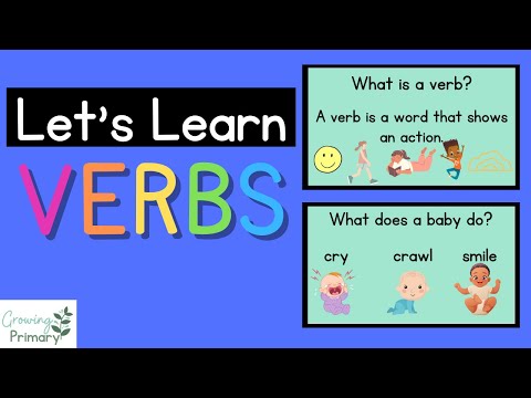 Let's Learn About VERBS