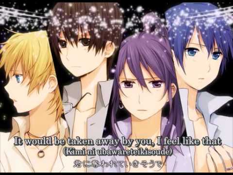 [Len Kaito Gakupo Kiyoteru] "Borderline and Innocent" english & romaji sub [lyrics in description]