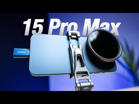 iPhone 15 Pro Max: Minimal Filmmaking Camera Rig 🔥