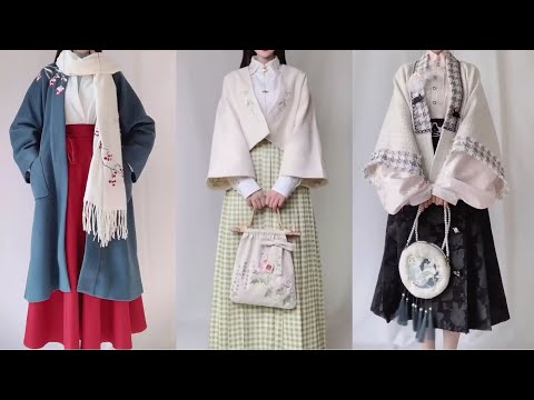 Modern Hanfu汉服 worldwide shipping New Arrival collection [TikTok China] traditional dress