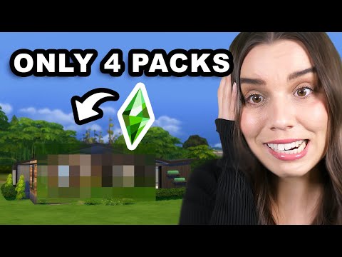 The Sims 4 but I can only use 1 kind of each pack.