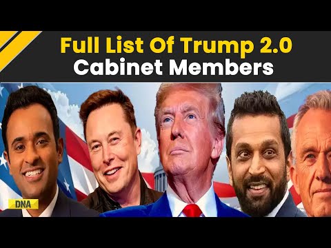 Trump Cabinet Members: Full List Of Donald Trump 2.0 Cabinet Members | Elon Musk | Mike Waltz | USA