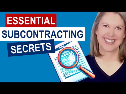 Crucial Components Every Subcontract Must Include: Government Contracting Explained