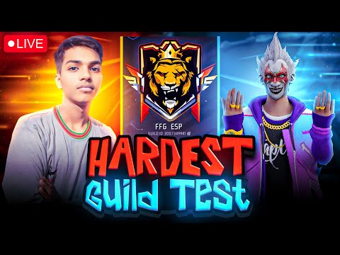 FREE FIRE LIVE 😎 1V1 GUILD TEST | PLAY WITH SUBSCRIBER 😍| #shorts #shortsfeed #freefire