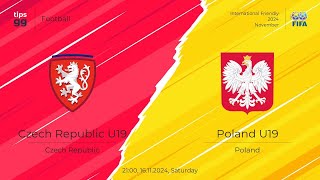 Czech Republic U19 vs Poland U19 |🔴Live Match Today⚽🎬