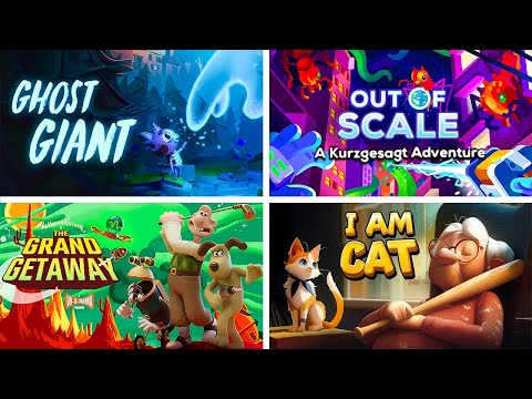 Family Friendly VR Marathon | Ghost Giant | Out of Scale Kurzgesagt VR | Wallace & Gromit | I Am Cat