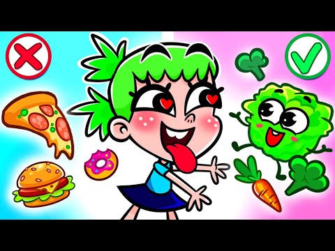 🥑 Veggie Dance🥦 Healthy Eating Habits for Kids | Chaka Kids Song And Nursery Rhymes