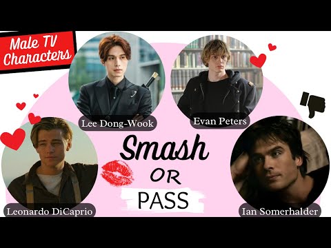 Smash Or Pass TV Characters Males Edition