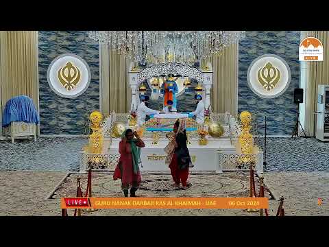 Gurbani Sangeet Live | Guru Nanak Darbar Ras Al Khaimah | 06-10-2024