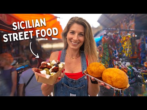 The ULTIMATE Sicilian STREET FOOD TOUR in Palermo, Italy - (Sicily with a local)