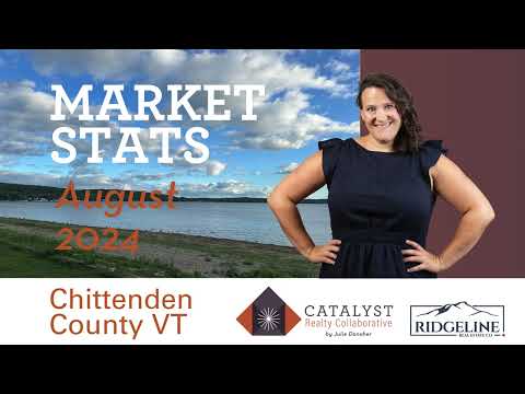 Chittenden County, Vermont August Real Estate Market Update 2024: Median Prices, Trends & Insights