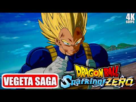 Dragon Ball Sparking Zero: Vegeta Saga FULL GAMEPLAY Walkthrough | All Fights & Cutscenes (4K)