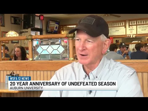 Sen. Tuberville talks Auburn's 2004 undefeated season