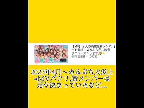 めるぷちの過去【2023年3月〜5月】