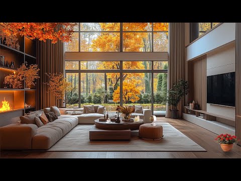 Relaxing Piano Jazz to Gentle Morning 🌤️ Warm Autumn with Soft Jazz Music for Studying and Working