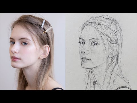 learn how to draw portraits with loomis method like a pro