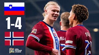 Slovenia vs Norway | 1-4 | Highlights | UEFA Nations League 2024