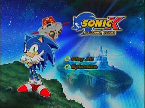 Opening and Previews from Sonic X: So Long, Sonic 2007 DVD (Both Discs)