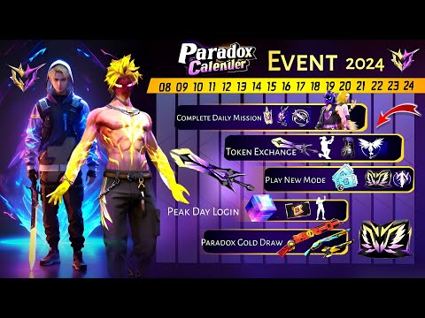 Paradox Event Free Emote , Gun Skin 🤯🥳| Free Fire New Event | Ff New Event | New Event Free Fire