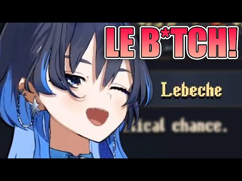 Kronii Can't Stop Laughing After Accidentally Says "Lebeche" Wrong