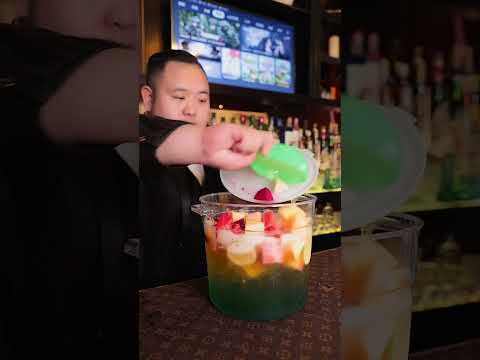 Best Bartender Mixing Cocktails Techniques #022 - #TikTok #Shorts #Trending #YTshorts #YouTubeshorts