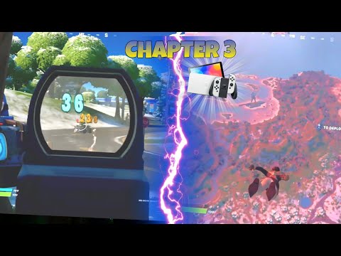 Fortnite Nintendo Switch Chapter 3 Season 1 Gameplay (New Map, Sliding, New Weapons)