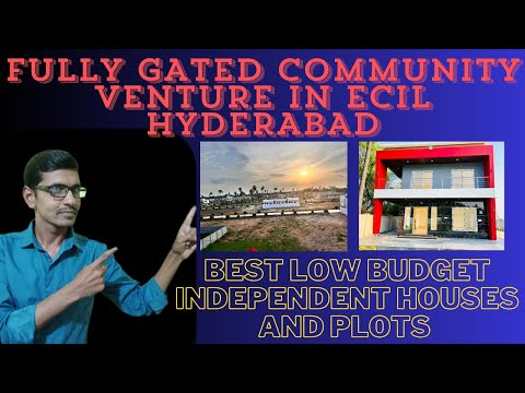 Best Low Budget houses in ECIL Hyderabad | Plots for Sale in Gated Community | Loan Available