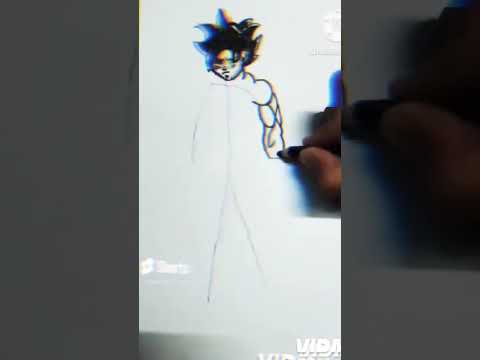 goku speed up drawing 😈🔥 #anime#viral