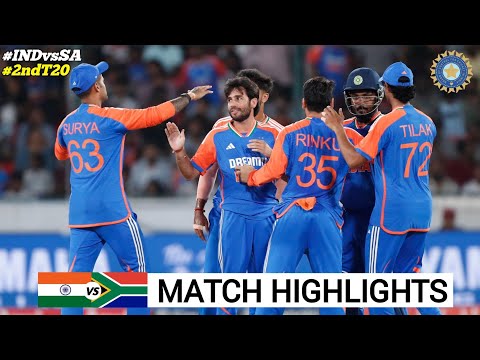 India vs South Africa 2nd T20 Highlights 2024 | India vs South Africa | IND vs SA 2nd T20 Highlights