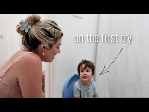 my 2 YR old FORCED me to POTTY TRAIN him! (& why I wasn't ready)